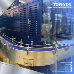 TOFINOX présente son convoyeur courbe en acier inoxydable, une innovation majeure pour les processus industriels