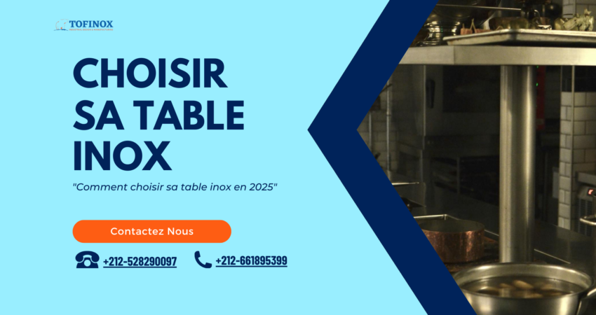 table inox