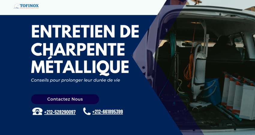 nettoyage et entretien charpente métallique